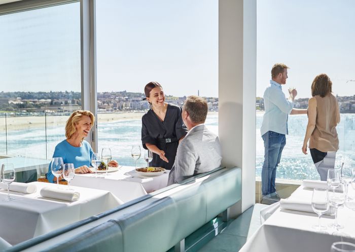 Scenic dining at Icebergs Dining Rooms and Bar, Bondi